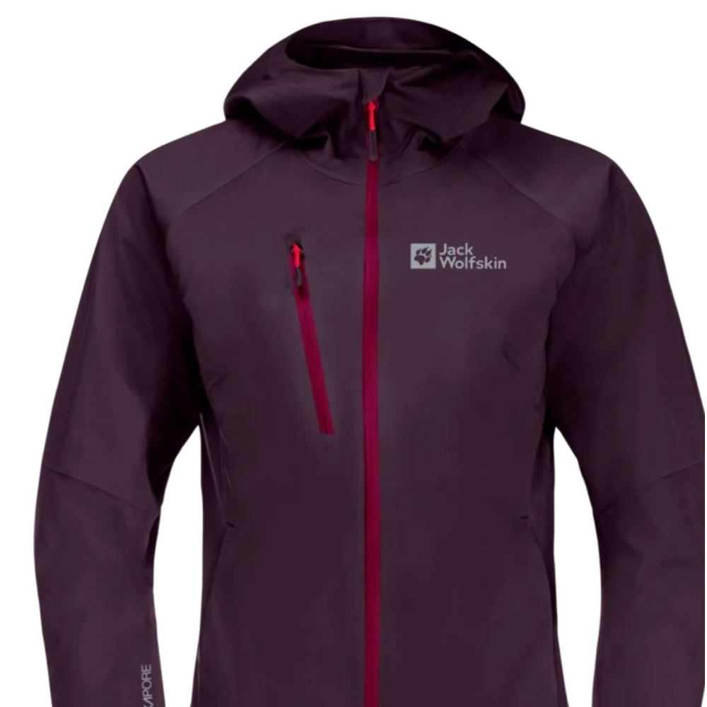 NWT Jack Wolfskin Hooded Jacket Small